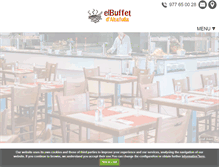 Tablet Screenshot of elbuffetdealtafulla.com